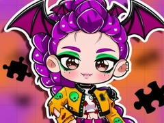 เกม Jigsaw Puzzle: Kpop Star Girls' Halloween