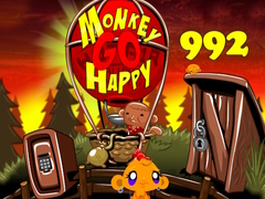 เกม Monkey Go Happy Stage 992