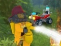 เกม Lego forest fire-fighting team