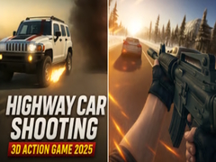 เกม Highway Car Shooting 3D Action Game 2025
