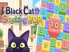 เกม Black Cat Stacking POP