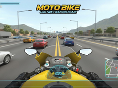 เกม Moto Bike Highway Racing Game