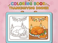 เกม Coloring Book: Thanksgiving Dinner