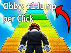 เกม Obby: +1 Jump per Click