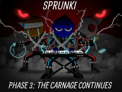 เกม Sprunki Phase 3: The Carnage Continues