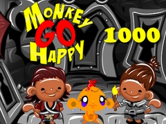 เกม Monkey Go Happy Stage 1000