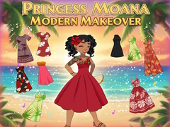 เกม Princess Moana Modern Makeover