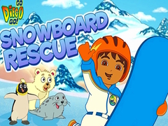 เกม Go Diego Go! Snowboard Rescue 