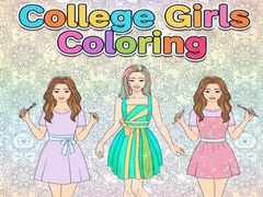 เกม College Girls Coloring