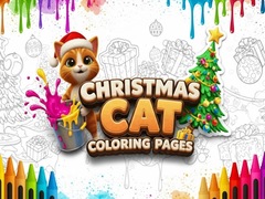 เกม Christmas Cat Coloring Pages