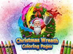 เกม Christmas Wreath Coloring Pages