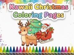 เกม Kawaii Christmas Coloring Pages
