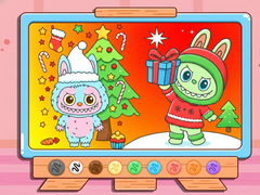 เกม Coloring Book: Christmas Labubu