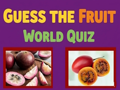 เกม Guess The Fruit World Quiz