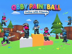 เกม Obby Paintball: Online with Friends