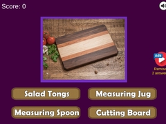 เกม Kitchen Utensils & Cutlery Quiz