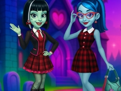 เกม Monster Girls Last Minute School Prep