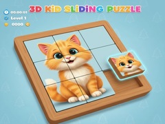 เกม 3D Kid Sliding Puzzle