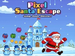 เกม Pixel Santa Escape