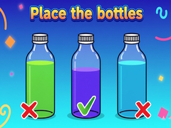 เกม Place the bottles