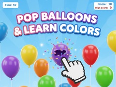 เกม Pop Balloons & Learn Colors