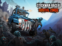 เกม Stickman Racer Survival Zombie