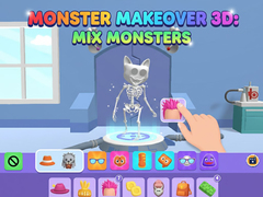 เกม Monster Makeover 3D Mix Monsters