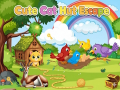 เกม Cute Cat Hut Escape