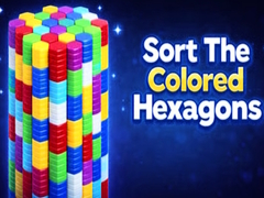 เกม Sort The Colored Hexagons