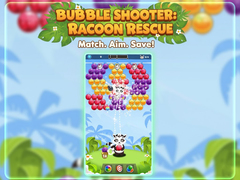 เกม Bubble Shooter Raccoon Rescue