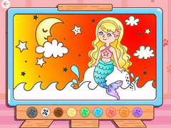 เกม Coloring Book: Moonlight Mermaid