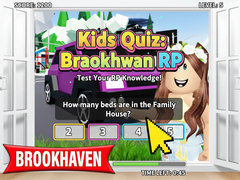 เกม Kids Quiz: Brookhaven RP
