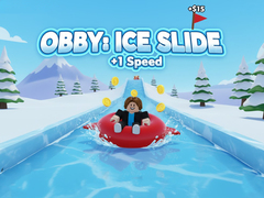 เกม Obby: Ice Slide +1 Speed