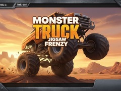 เกม Monster Truck Jigsaw Frenzy