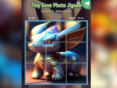 เกม Tiny Eevee Photo Jigsaw