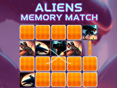 เกม Aliens Memory Match