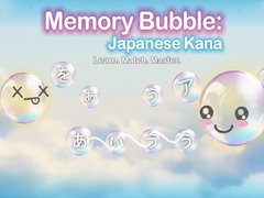 เกม Memory Bubble: Japanese Kana