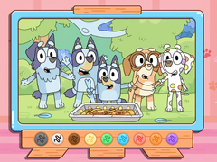 เกม Coloring Book: Bluey Spy Game Friends