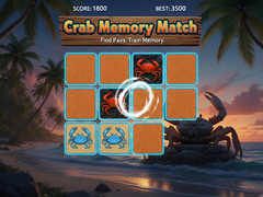 เกม Crab Memory Match