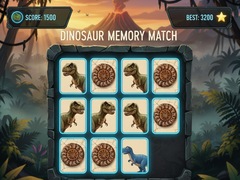 เกม Dinosaur Memory Match
