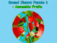 เกม Round jigsaw Puzzle 2 - Assemble Fruits