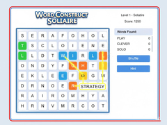 เกม Word Construct Solitaire