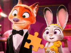 เกม Jigsaw Puzzle: Zootopia Kiss The Ring