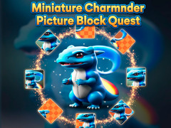 เกม Miniature Charmander Picture Block Quest