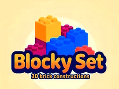 เกม Blocky Set 3d brick constructions