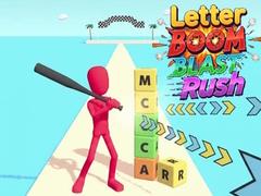 เกม Letter Boom Blast Rush