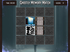 เกม Ghosts Memory Match