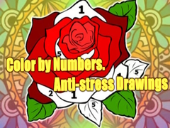 เกม Color by Numbers. Anti-stress Drawings