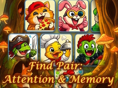 เกม Find Pair: Attention & Memory