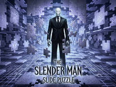 เกม The Slender Man Slide puzzle